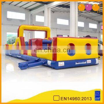 AOQI best quality adult bounce house obstacle course for sale