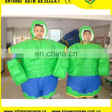 inflatable sports games/ batman sumo suits sumo wrestling