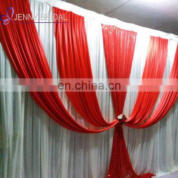 BCK142 ice silk christmas wedding trade show photography backdrop decoration