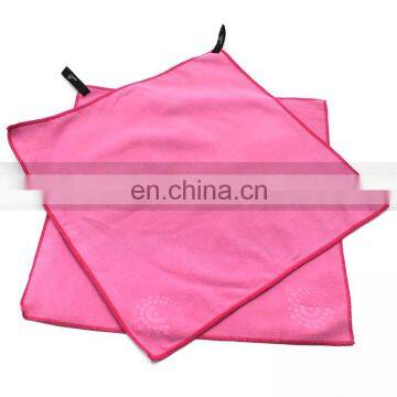 Wholesale Multifunction Double Side Fleece Plush Square Microfiber Sports Towel