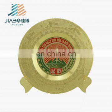 Personalized Custom Commemorative Bronze Dubai Cheap Metal City License Souvenir Plate photo-6