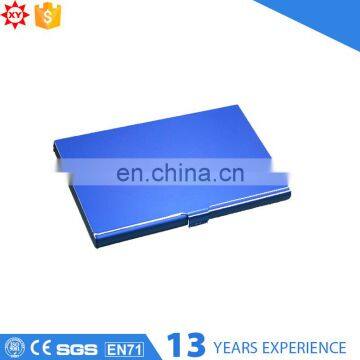 Blue color latest metal material card holder