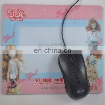 Hot selling promotion gift mouse pads with photo frame