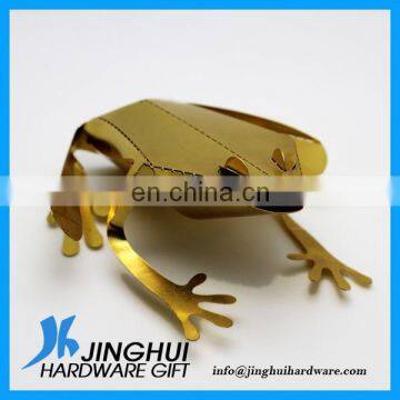 Customize Metal Frog Crafts With Plated Color