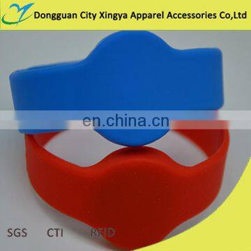 free sample waterproof access control Silicone rfid wristband