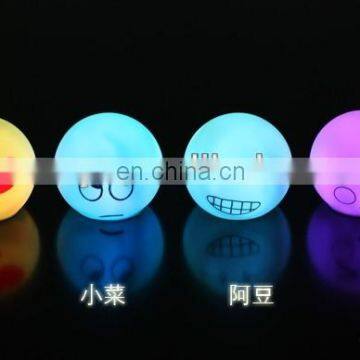 cute expression fancy night lights decorative light