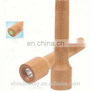 Hotsale High Quality Wooden LED Torch