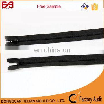 High Quality #5 Black Polyester Finished Zipper With Coil Tape for Garments photo-3
