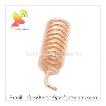 Indoor RF helical antenna 433mhz Spring Antenna Copper with high-quality