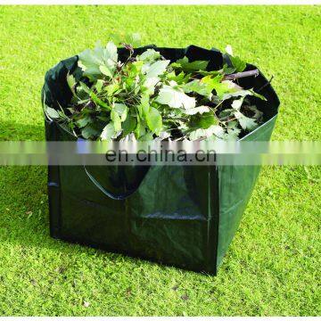 Collapsible Household Green PE Coated Garden Waste Bags