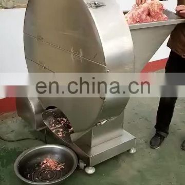 Frozen beef strip machine cooked-meat cutting in piece machine mutton roll slicing machine