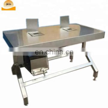 Stainless Steel chicken gizzard gizzards cleaning machine / empedal ayam peeling machine