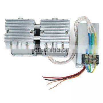 China Factory DC Power 24V 12V Portable Diving Oil Free Air Compressor photo-5