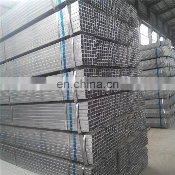 Multifunctional erw galvanized structural square tube in stock with CE certificate