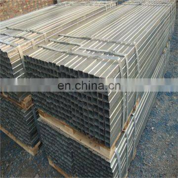 Professional hot dipped galvanized square pipes with high quality