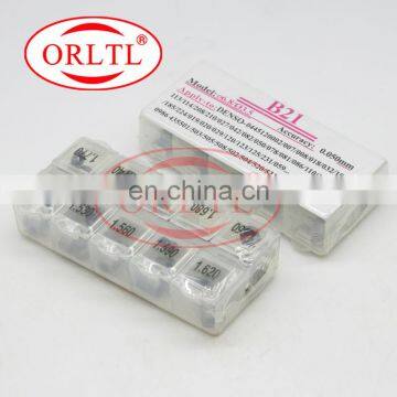 ORLTL B21 Diesel Fuel Injector Shims Nozzle Adjustment Washers For Injection Size 1.20mm-1.47mm 50 Pieces / Box