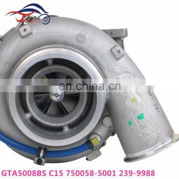 GTA5008 Turbo 750058-0001 239-9988 Turbocharger for Caterpillar Industrial Engine With C15 Engine