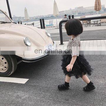 4940 Update 300 New Styles per Month Kids Short Girls' Leopard Print T-shirts photo-5