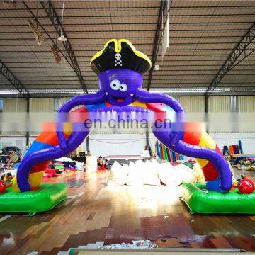 New Design Inflatable Heart-shaped Entrance Arch,Inflatable Octopus Pirates Archway Gate For Club And Stage Decor photo-2