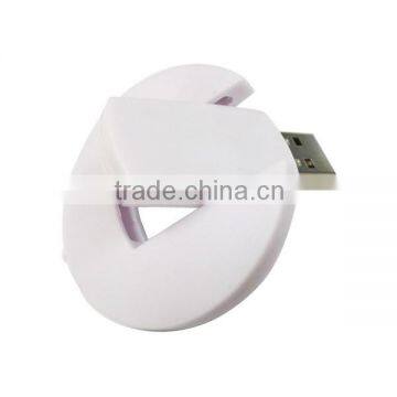 round usb flas memory