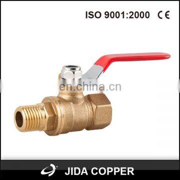 1/4 ,3/8 , 1/2 Npt Cheap Small Mini Brass Ball Valve for Water Air Oil and Gas Brass Ball Valve Factory in YUHUAN photo-5