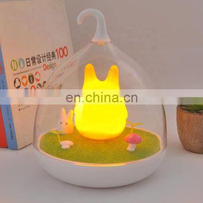 Touch Sensor Vibration Birdcage Moon Lamp for Holiday Gifts photo-2