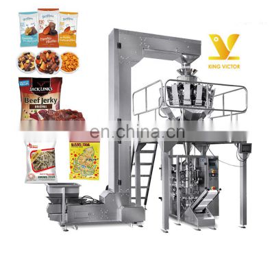 Automatic snack beef jerky packing packaging machine