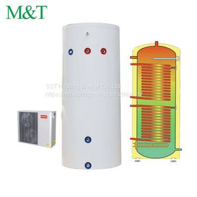 SST 150L OEM ODM SUS 304/316/ stainless steel duplex heat pump hot water heater tank price