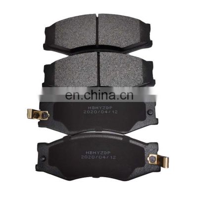 china Whosale d266 front wheel auto ceramics brake pad for NISSAN