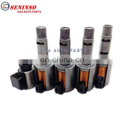 5 Pcs Set OEM RE0F11A JF015E CVT Valve Solenoids Fit For Nissan Sunny 1.5L Tiida Sylphy 1.6L 2012 On Transimission Solenoids