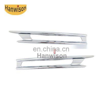 Auto accessories Chrome Front L/R light Bumper Trim strips W166 ML 2012-2015 1668851374 1668851474 Car Bumper