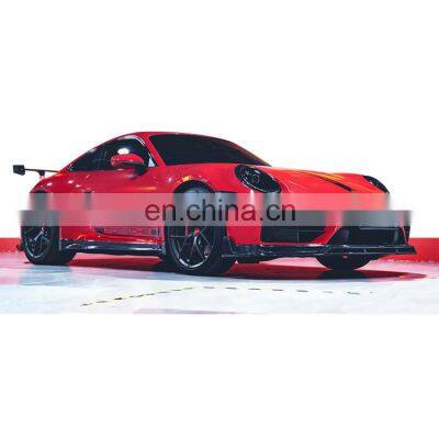 High Quality Carbon Fiber Side Skirt for Porsche Carrare 911 992 Side Skirt for 992 photo-2