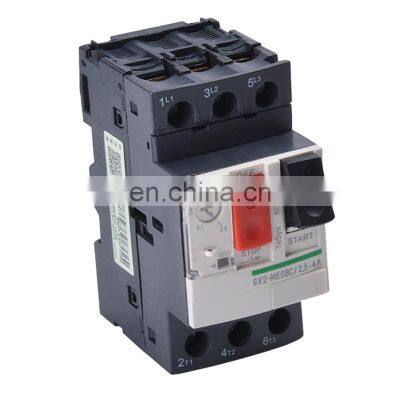 GV2ME series Motor protector Motor Circuit Breaker Push Button 3P Thermal Magnetic Type motor breaker MPCB