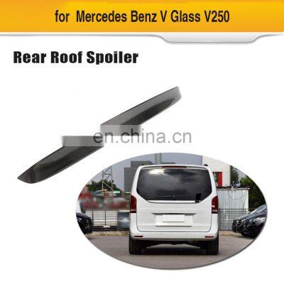 For Mercedes Ben z V Glass V250 M Style Carbon Fiber Rear Roof Spoiler 2018-2019