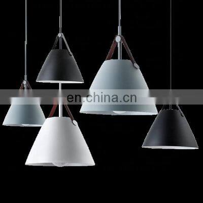 Modern Pendant Lights Aluminum Lamp Shade Restaurant Led Hanging Light