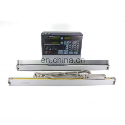 2 axis Dro Digital Readout SINO And MK-500 Linear Scale Complete 2 Axis DRO Kit For Mill Or Lathe Machine