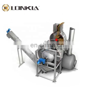 Automatic Potato Tomato Steam Peeling Machine Industrial Large Scale Steam Peeler Machine