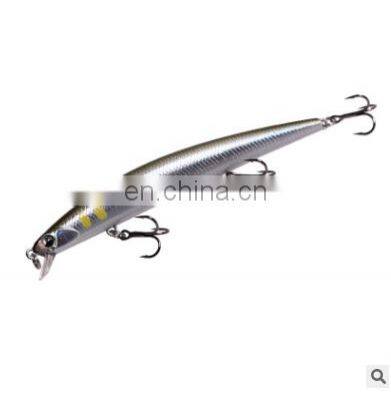 130mm 15g New Long Big Extremely Competitive Treble Hooks Seabass Minow Hard Fishing Lure photo-3