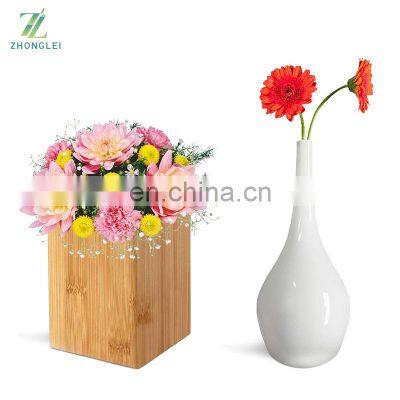 Bamboo Wood Desk Pencil Holder Stand Multi Purpose Use Pencil Cup Pot Desktop Organizer Pen Cup Holder photo-4