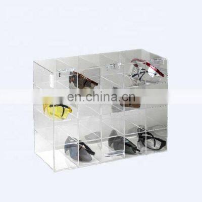 clear acrylic bulk container acrylic goggles display box