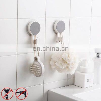 Eco-friendly feature hook adhesive strong wall suction hook not suction cup plastic magic hook