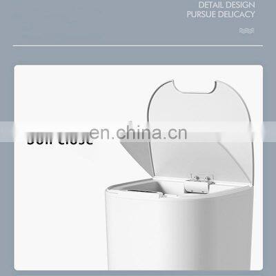 Kitchen Automatic Touchless Infrared Motion Sensor Trash Can Bedroom Smart Bin photo-4
