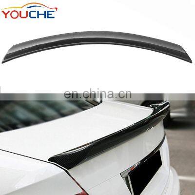 V style auto boot trunk spoiler for Mercedes Benz C class W204 4 DOOR sedan 2007-2014