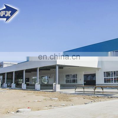 Long Span Space Frame Light Gauge Steel Structure Gable Frame Industrial Steel Warehouse Drawing