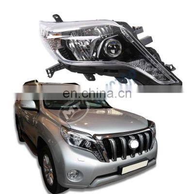 Maictop car body parts led head light front headlight for land cruiser prado 150 fj150 lc150 2014 2015 2016