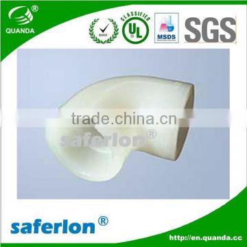 High Rigidity PVDF Pipe Elbow 90 degrees