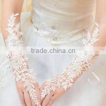 C23366B latest fashion glove design women wedding hand gloves