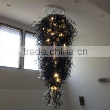 Modern Black Chandelier House Designs