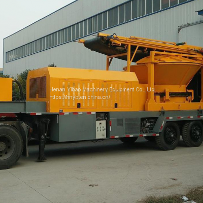 Rotary Cutting Wood Stump Crusher High Production Particleboard Wood Tree Cutting photo-3