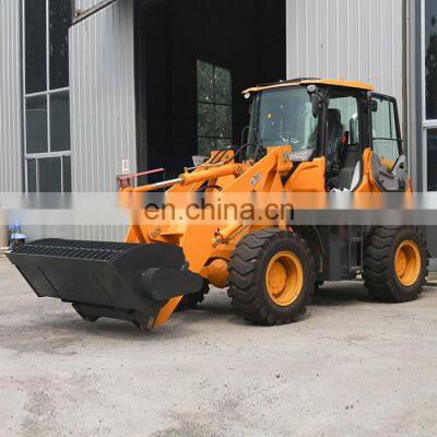 Factory Supplier New Arrival Chinese Cheap Steer Loader 2 Ton Mini Small Wheel Loader 2 Ton 3 Ton 4 Ton With CE photo-2